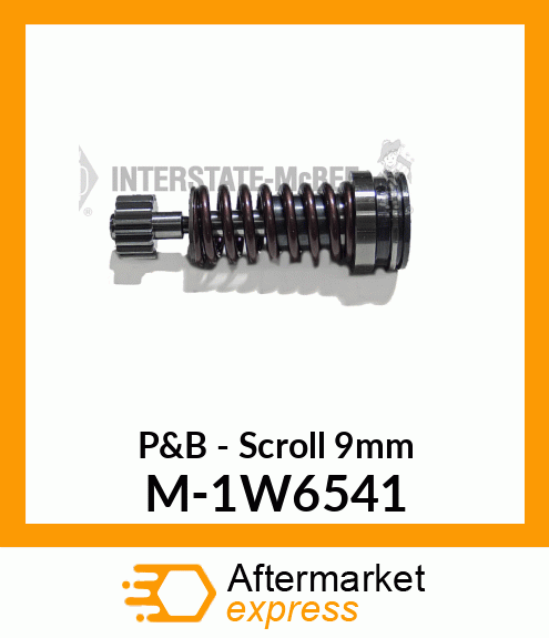 P&B - Scroll 9mm M-1W6541