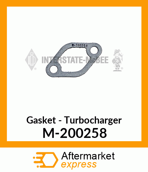 Gasket - Turbocharger M-200258