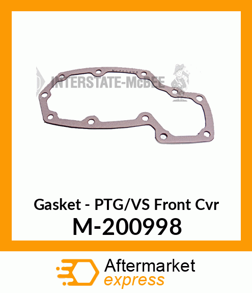 Gasket - PTG/VS Front Cvr M-200998