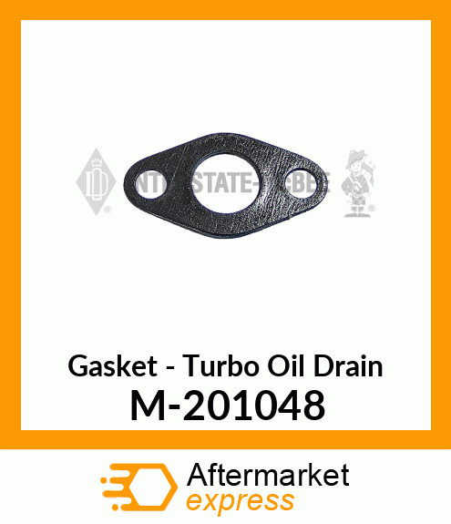 Gasket - Turbo Oil Drain M-201048