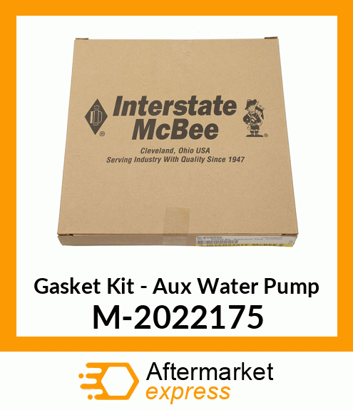 Gasket Set - Aux Water Pump M-2022175