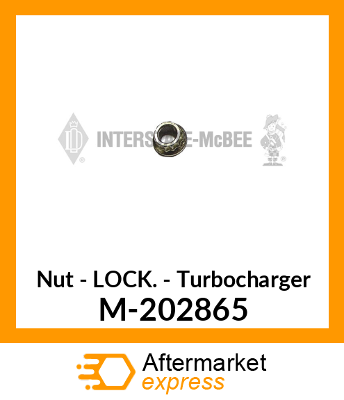 Nut - Lock - Turbo M-202865