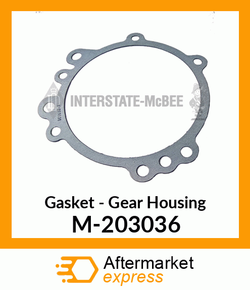 Gasket - Gear Housing M-203036