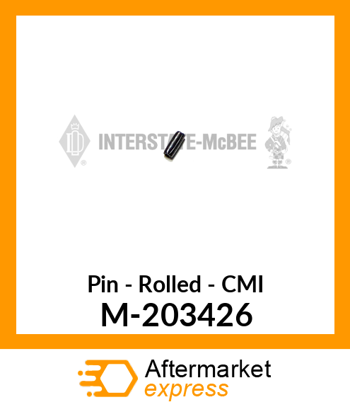 Pin - Rolled - CMI M-203426