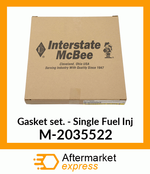 Gasket Set - Single Fuel Inj M-2035522