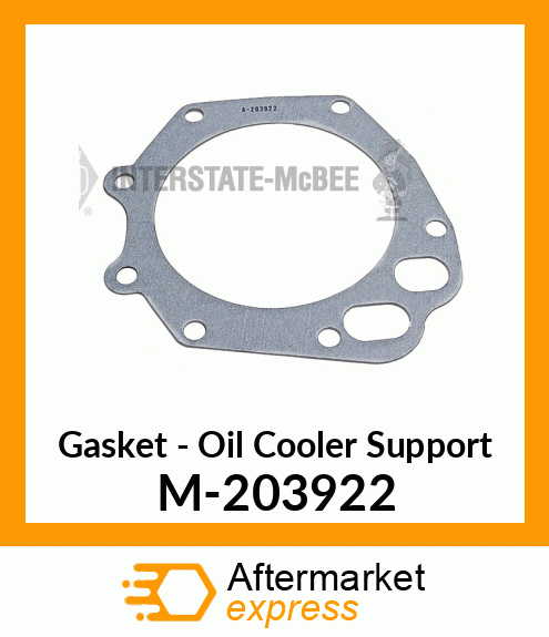 Gasket - Oil Cooler Support M-203922