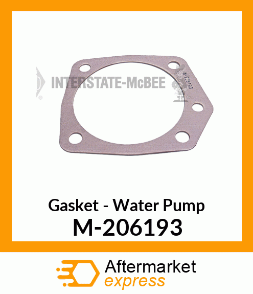 Gasket - Water Pump M-206193