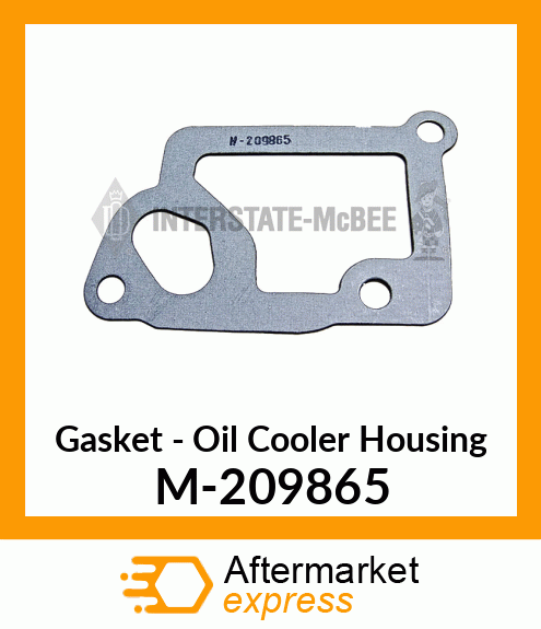 Gasket - Oil Cooler Housing M-209865