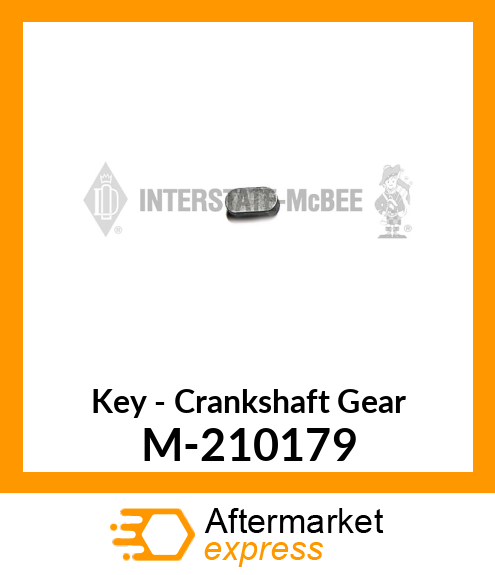 Key - Crankshaft Gear M-210179