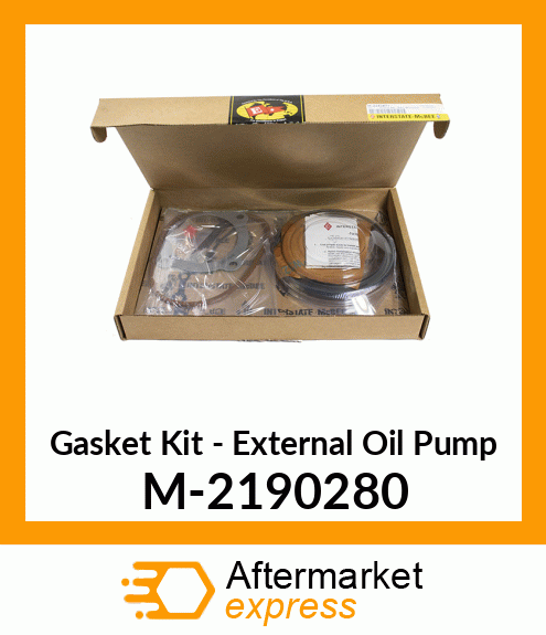 Gasket Set - External Oil Pump M-2190280