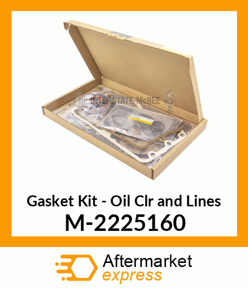 Gasket Set - Oil Cooler&Lines M-2225160