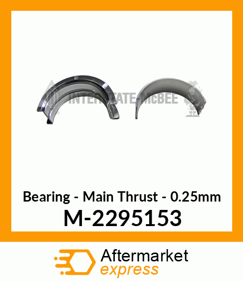 Thrust - Main Bearing - .25mm M-2295153