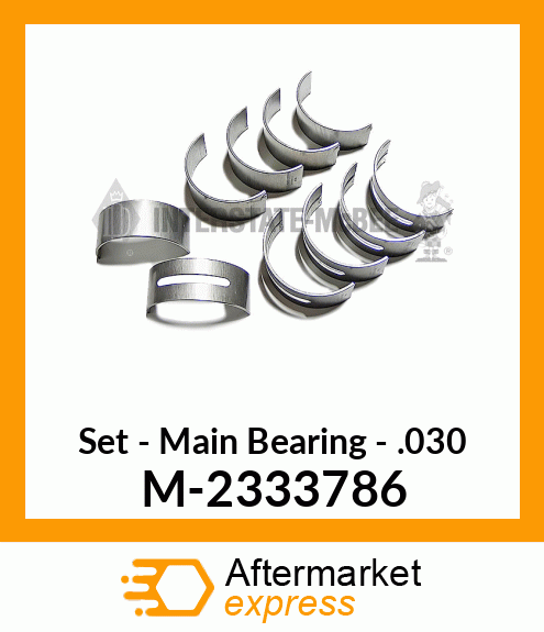 Set - Main Bearing - .030 M-2333786