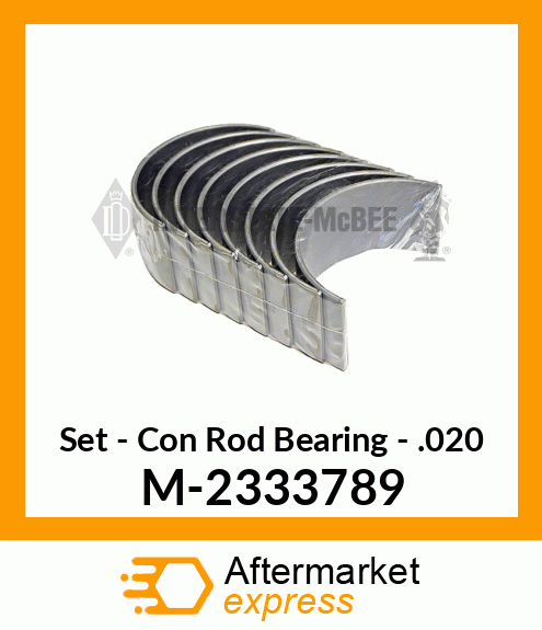 Set - Con Rod Bearing - .020 M-2333789