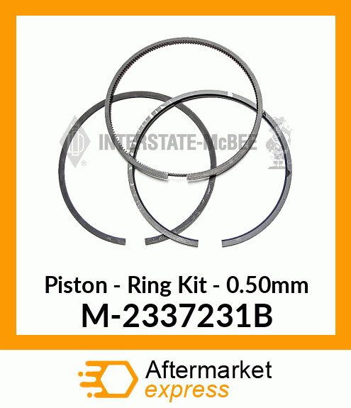 Ring Set - Piston - .5mm M-2337231B