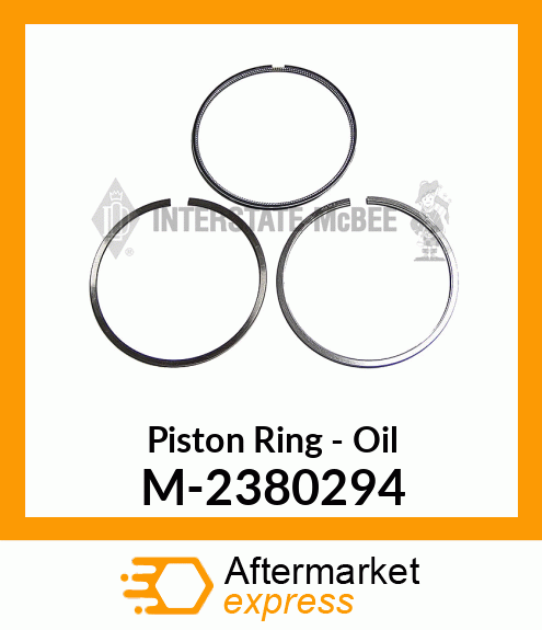 Ring - Piston - Oil M-2380294