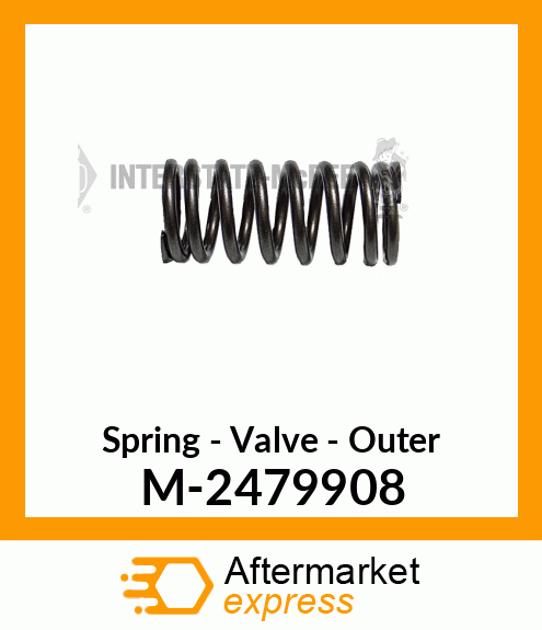 Spring - Valve - Outer M-2479908