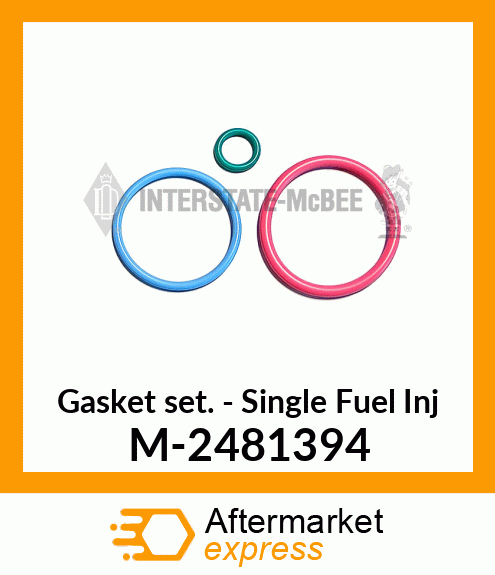 Gasket Set - Single Fuel Inj M-2481394