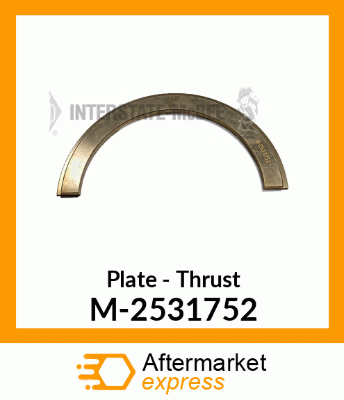 Plate - Thrust M-2531752