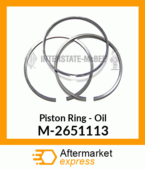 Ring - Piston- Oil M-2651113