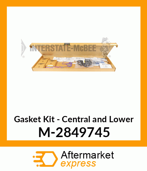 Gasket Set - Central & Lower M-2849745