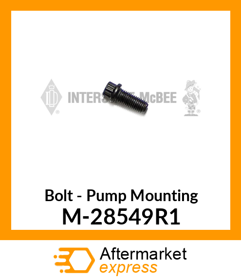 Bolt - Pump Mounting M-28549R1