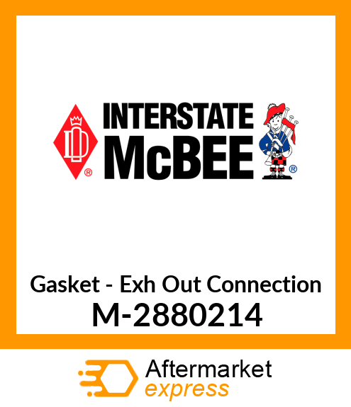 Gasket - Exh Outlet Connection M-2880214