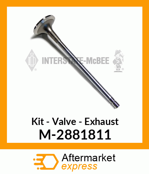 Kit - Valve - Exhaust M-2881811