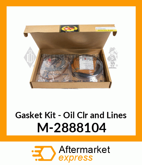 Gasket Set - Oil Cooler&Lines M-2888104