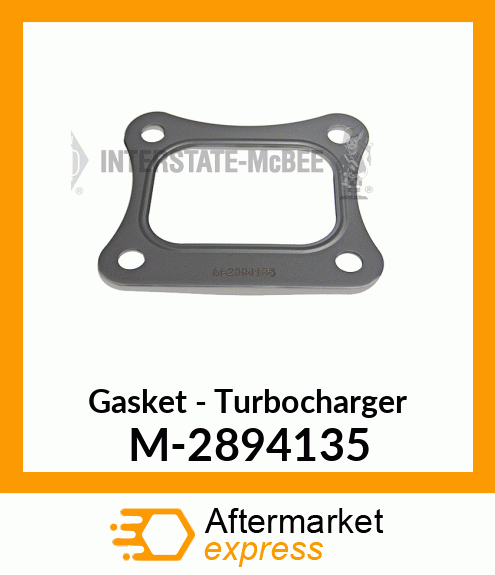 Gasket - Turbocharger M-2894135