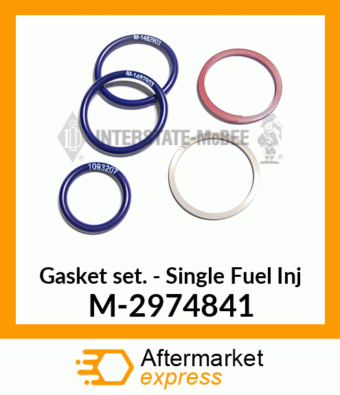 Gasket Set - Single Fuel Inj M-2974841