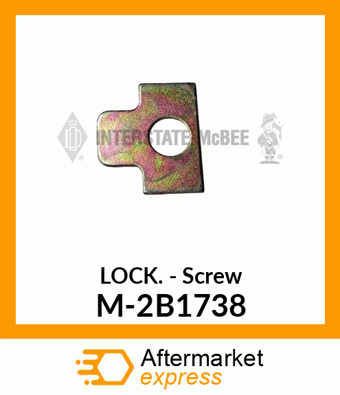 Lock - Screw M-2B1738