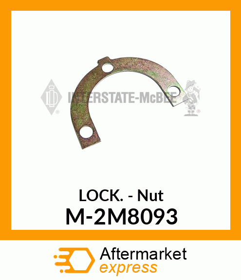 Lock - Nut M-2M8093