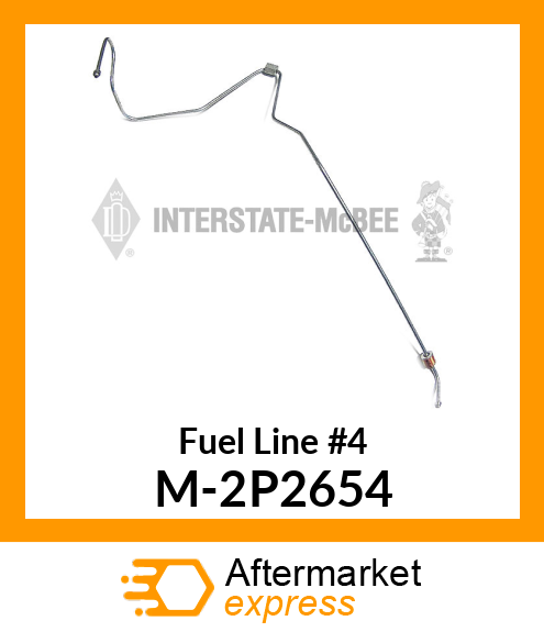 Fuel Line #4 M-2P2654