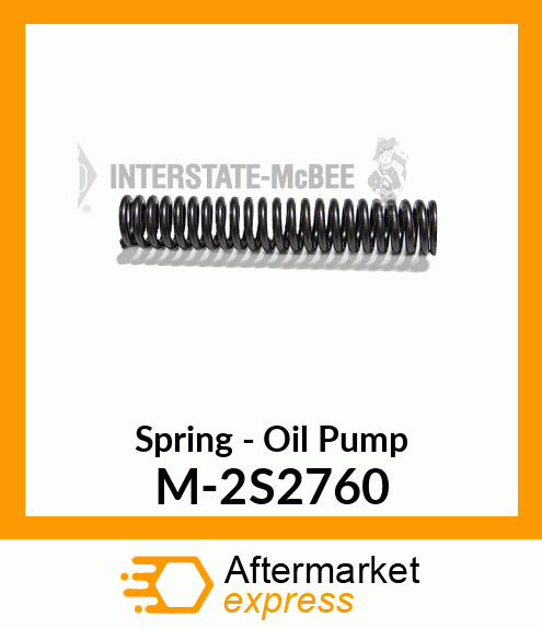 Spring - Oil Pump M-2S2760