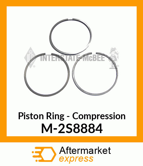 Ring - Piston - Compression M-2S8884