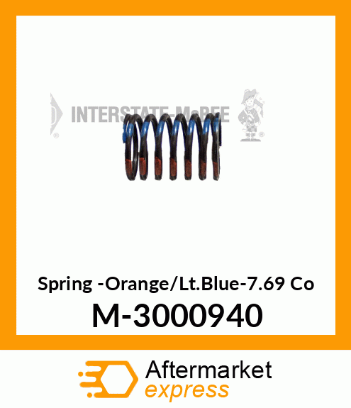 Spring -Orange/Lt.Blue-7.69 Co M-3000940