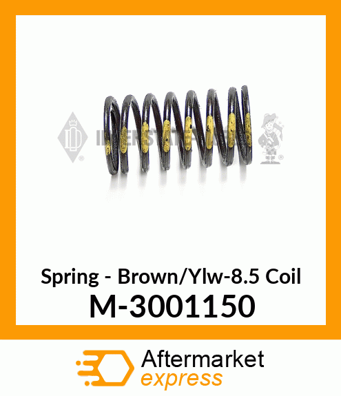 Spring - Brown/Ylw-8.5 Coil M-3001150