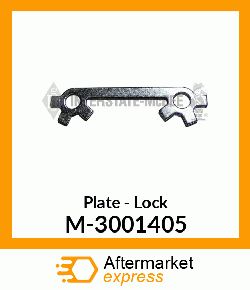 Plate - Lock M-3001405