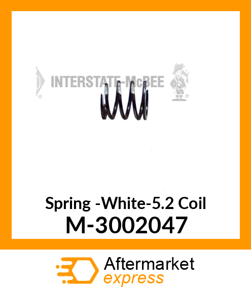 Spring -White-5.2 Coil M-3002047