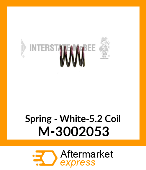 Spring - White-5.2 Coil M-3002053