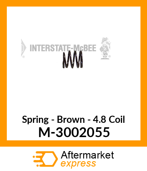 Spring - Brown - 4.8 Coil M-3002055