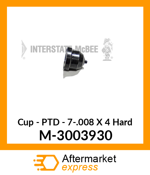 Cup - PTD - 7-.008 X 4° Hard M-3003930