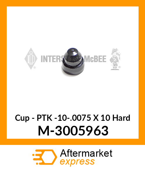 Cup - PTK -10-.0075 X 10° Hard M-3005963