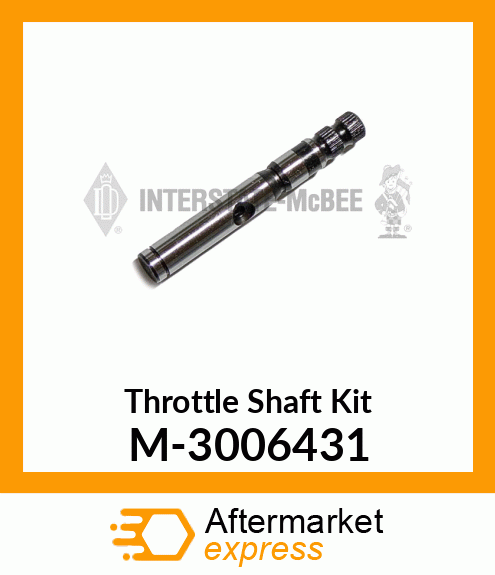 Throttle Shaft Kit M-3006431