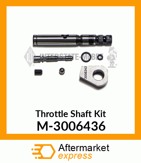 Throttle Shaft Kit M-3006436