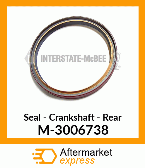 Seal - Crankshaft - Rear M-3006738