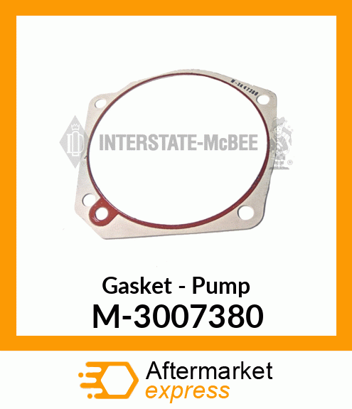 Gasket - Pump M-3007380