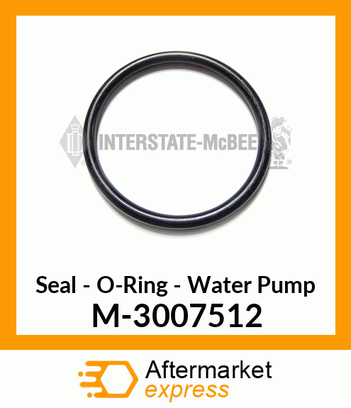 Seal - O-Ring - Water Pump M-3007512