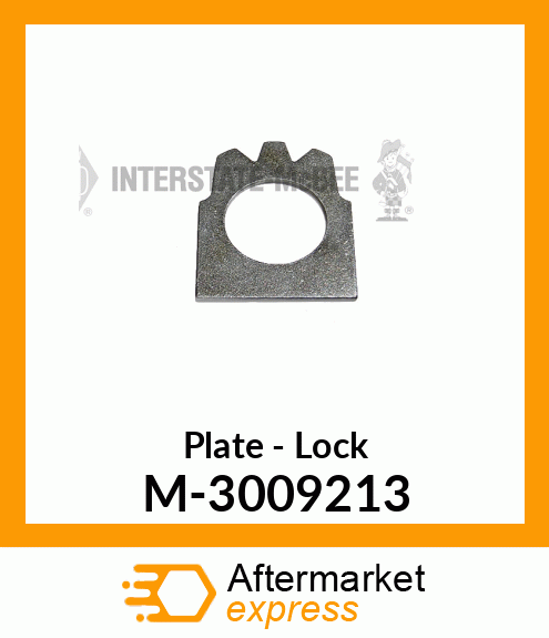 Plate - Lock M-3009213